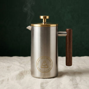 Camp Coffee Press — Stainless + Wood by Field & Cairn Trading Co.